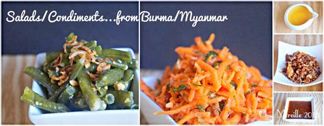 Salads from Burma/Myanmar - Global Kitchen Travels