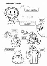 Plants Vs Zombies Printouts sketch template
