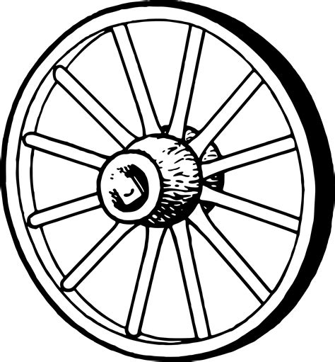 Wagon Wheel Clipart | Free download on ClipArtMag