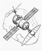 Satellite Illustration Satellite Coloring Book  Premium AI Generated sketch template