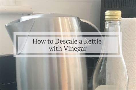 How to descale a kettle using vinegar | Life hacks for busy mothers