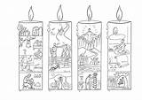 Advent Coloring Pages Free Printable  Home sketch template