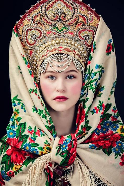 Russian Kokoshnik MADE TO ORDER | Russian traditional dress, Russian culture, Russian clothing