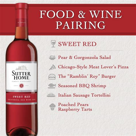 Sutter Home Wine & Food Pairing Series: Sweet Red - Sutter Home Family Vineyards