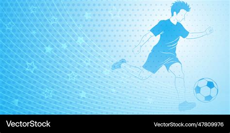 Abstract soccer background Royalty Free Vector Image