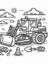 Construction Coloring Pages Printable Free & Easy  GBcoloring sketch template