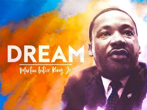 I Have A Dream Martin Luther King Sermon PowerPoint | Clover Media