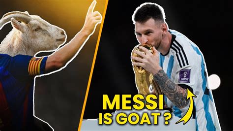 Messi finally "CONFIRMED" as the greatest footballer of all time - YouTube