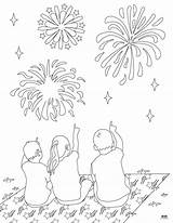 Printable fireworks coloring pages For Kids – Artofit sketch template