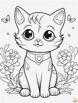 Free Easy To Print Kitten Coloring Pages Cat Book 48% OFF sketch template