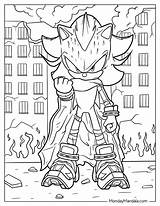 Super Sonic Shadow And Silver Coloring Pages sketch template