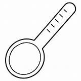 Measuring spoon Outline coloring Book Page Line Art Drawing  Premium sketch template