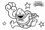 Captain Underpants With Stars Para Colorear Imprimir E Dibujar  sketch template