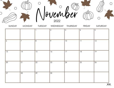 Printable November 2024 Calendar-Style 15