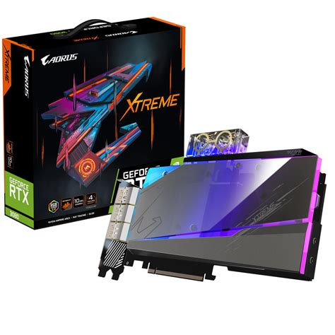 Gigabyte RTX 3080 Aorus Xtreme Waterforce WB 10G - 3080 mit Wasserkühler