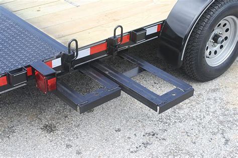 Ramps / Ramp storage on a flatbed trailer. … | Utility trailer, Trailer ...