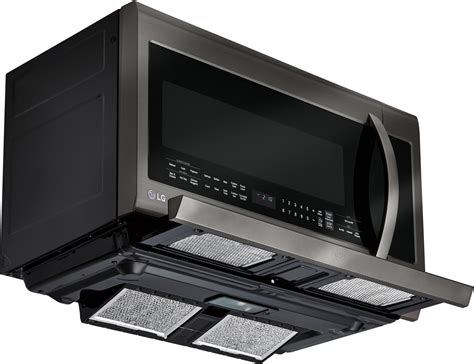 LG LMHM2237BD 2.2 cu. ft. Over-the-Range Microwave Oven with ExtendaVent™ 2.0, QuietPower ...