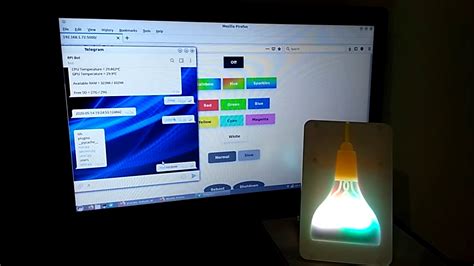 Raspberry Pi LED ambient lamp - SkyLyrac