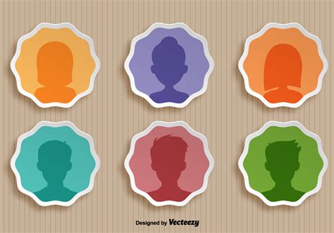 Vector Set Of Person Icons - Download Free Vector Art, Stock Graphics & Images