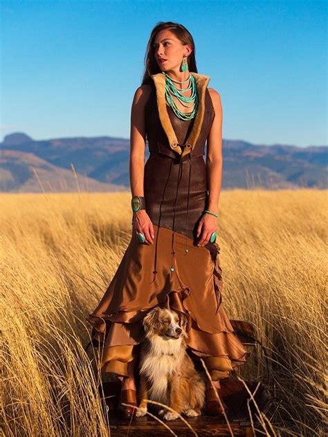 Wild West Vest | Native american fashion, Native american women, Aesthetic dresses