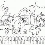 Farm Coloring Pages Free Printable At GetColoringscom  sketch template