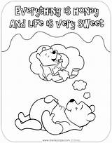 Winnie The Pooh Honey Coloring Pages  Disneyclipscom sketch template