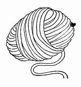 Yarn Ball Coloring Pages sketch template