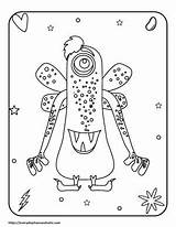 27 Free Monster Coloring Pages For Kids sketch template