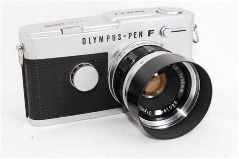 Vintage OLYMPUS PEN F Half Frame 35 Mm Camera Body W/ F.zuiko | Etsy ...