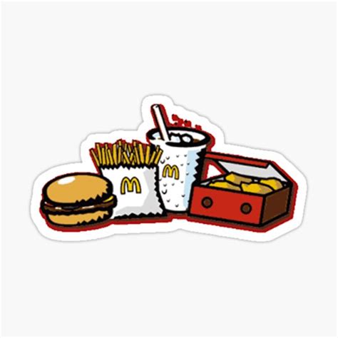 Mcdonalds Stickers | Redbubble