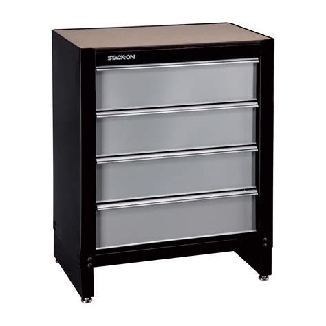 Product: Stack-On Garage Storage System — 4-Drawer Project Center, Steel, Model# SGO-1604-DSON