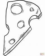 Slice Of Cheese coloring page  Free Printable Coloring Pages sketch template