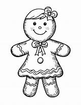 Free Printable Gingerbread Man Coloring Pages sketch template