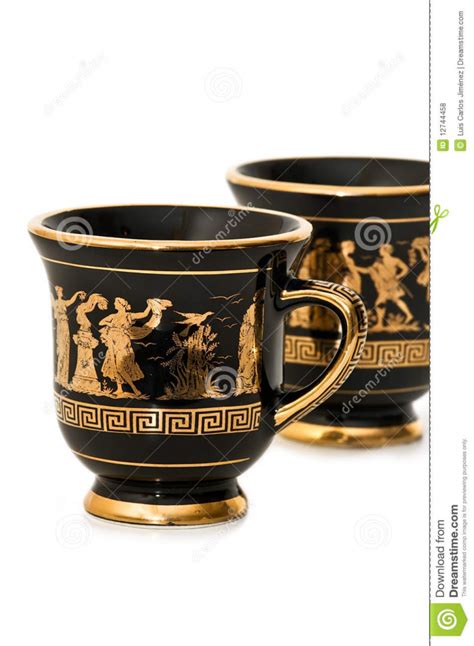 Greek Coffee Cups | Coffee cups, Coffee cup art, Cup