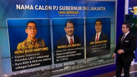 Siapa Calon Pejabat Gubernur DKI Jakarta?