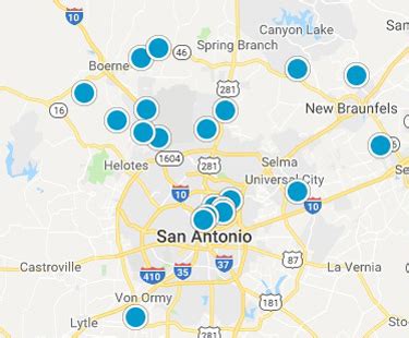 San Antonio School Districts Map