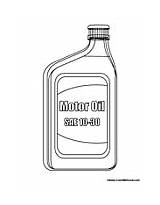Jar Of Oil Coloring Page Pages sketch template