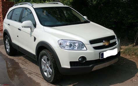 My New Chevrolet Captiva LTZ - Pearl White - Team-BHP