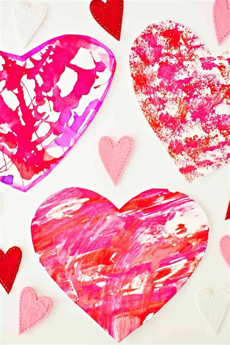 Easy Valentine Art Projects For Kids | Valentine art projects ...