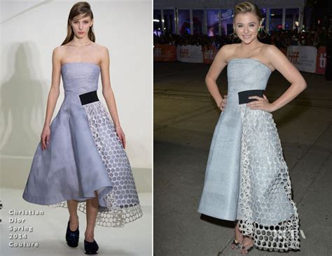 Chloe Grace Moretz wears Christian Dior Couture at the ‘The Equalizer ...