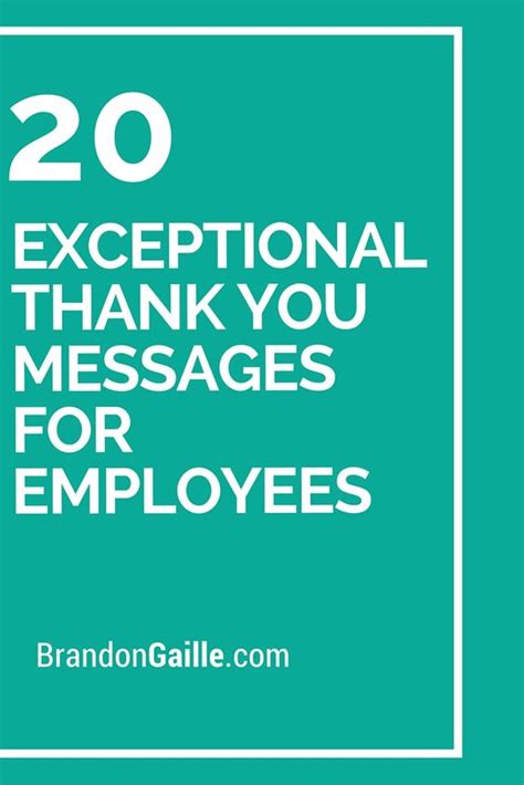 20 Exceptional Thank You Messages for Employees | Messages, Thank you messages and Your message