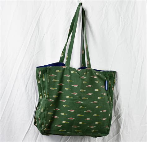 Large Tote Bag with Pockets - World For Good