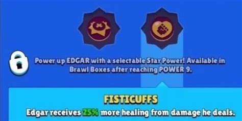 (SPOILER) Edgar's 2nd Star Power : r/Brawlstars