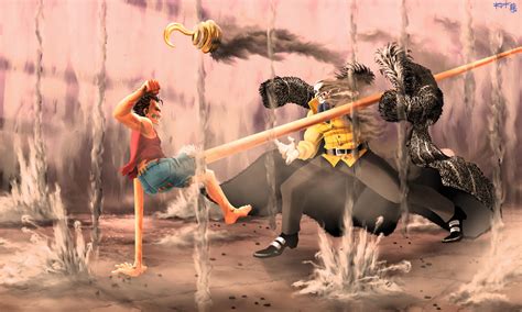 Luffy vs Crocodile Made by me🔥 : r/OnePiece