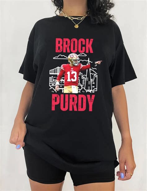 Brock Purdy Tshirt Brock Purdy Tee Player Football Merch - Etsy