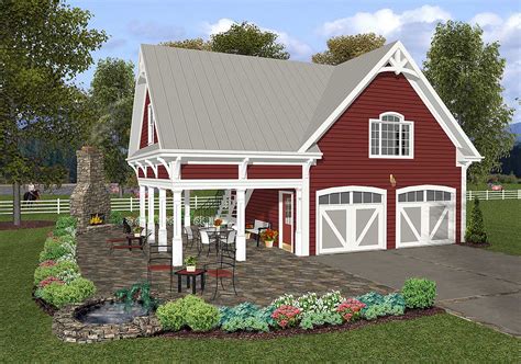 Carriage House Plan with Elbow Room - 20055GA | Architectural Designs ...