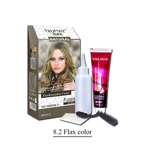 80ML*2 Professional TRUMAY Hair Color Cream Professionalize Personal ...