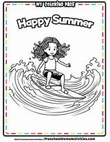 Free Printable Summer Coloring Pages Galore sketch template