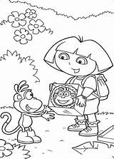 Dora Coloring Pages  Free Printable For Kids sketch template