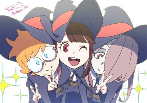 Little Witch Academia Trio HD Wallpaper